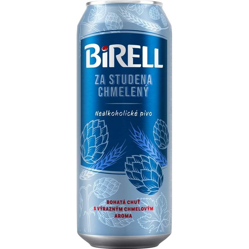 Birell za studena chmelený 0,5l - plech