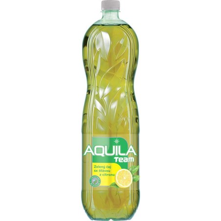 Aquila zelený čaj se šťávou z citronu 1,5l - PET