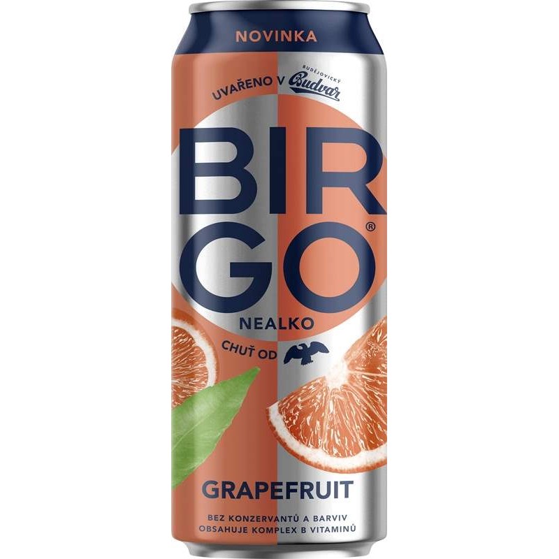 Birgo grapefruit 0,5l plech