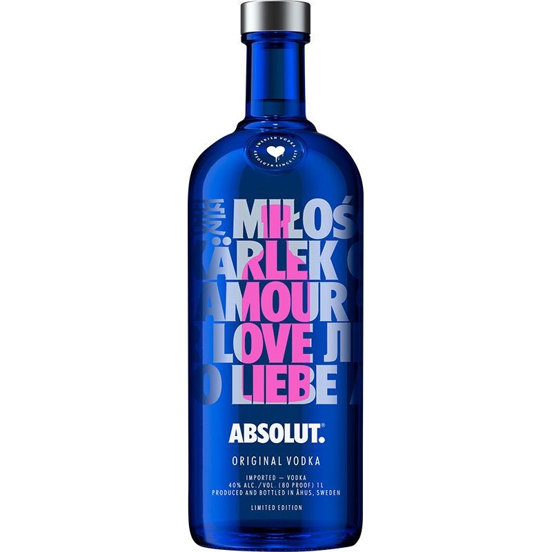 Absolut vodka Drop of Love 0,7l