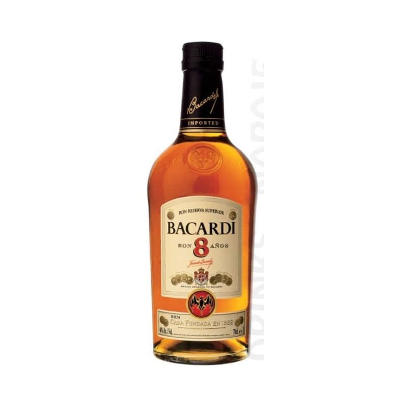 Bacardi 8 let 0,7l - old