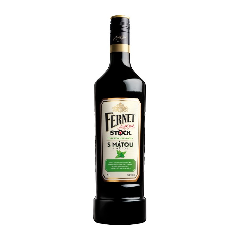 Fernet Stock s mátou 1l