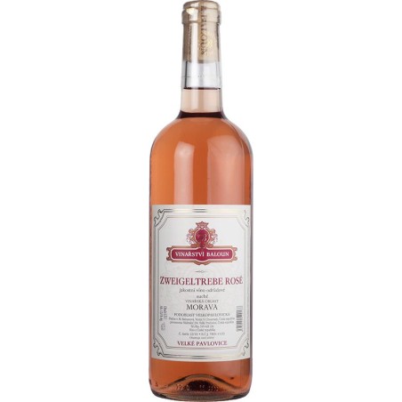 Zweigeltrebe rosé 0,75l - Baloun