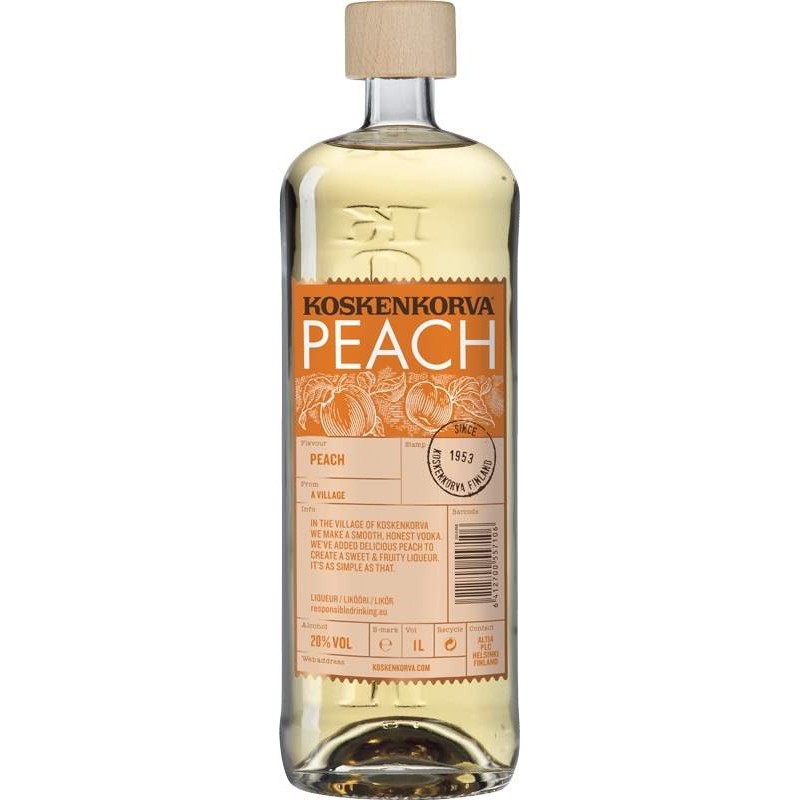 Koskenkorva Peach 1l