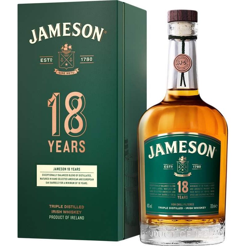 Jameson 18 let 0,7l Jameson 18 let 0,7l