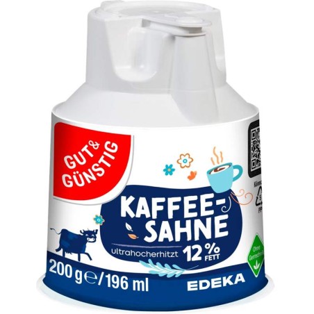 Smetana do kávy 12% G&G 200g