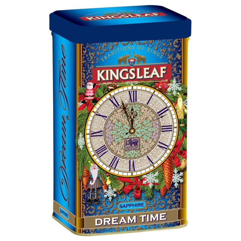 KINGSLEAF Dream Time Saphire - Luxusní černý čaj ze Srí Lanky 75g