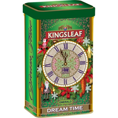 Zelený čaj KINGSLEAF Dream Time Emerald 75g – prémiový sypaný čaj